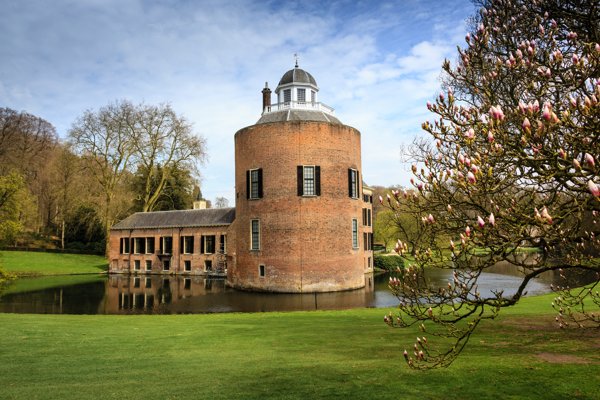 Uitzicht op Kasteel Rosendael in Rozendaal