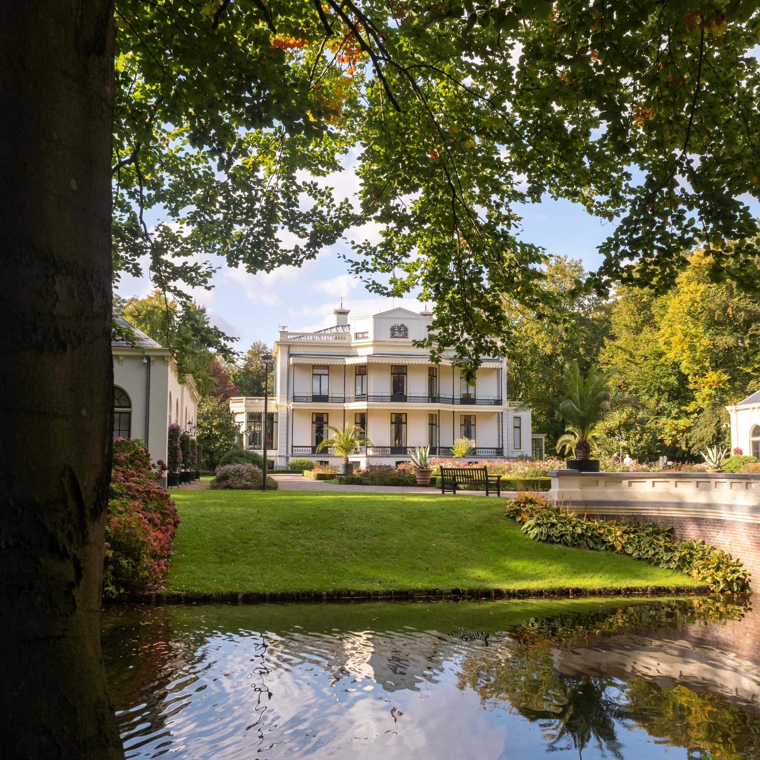 Kasteel de Vanenburg in Putten.