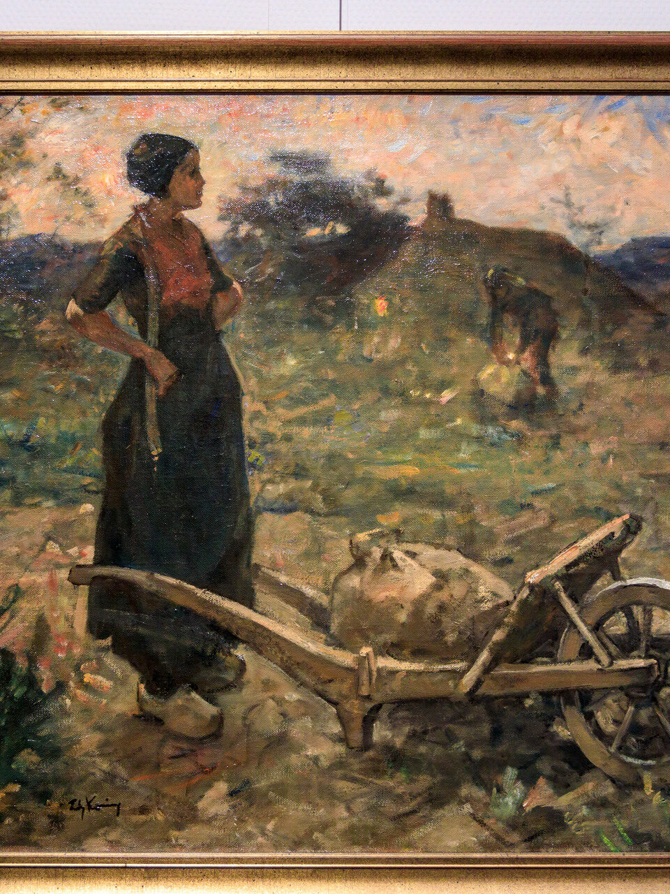 Schilderij in het Noord-Veluws Kunstmuseum