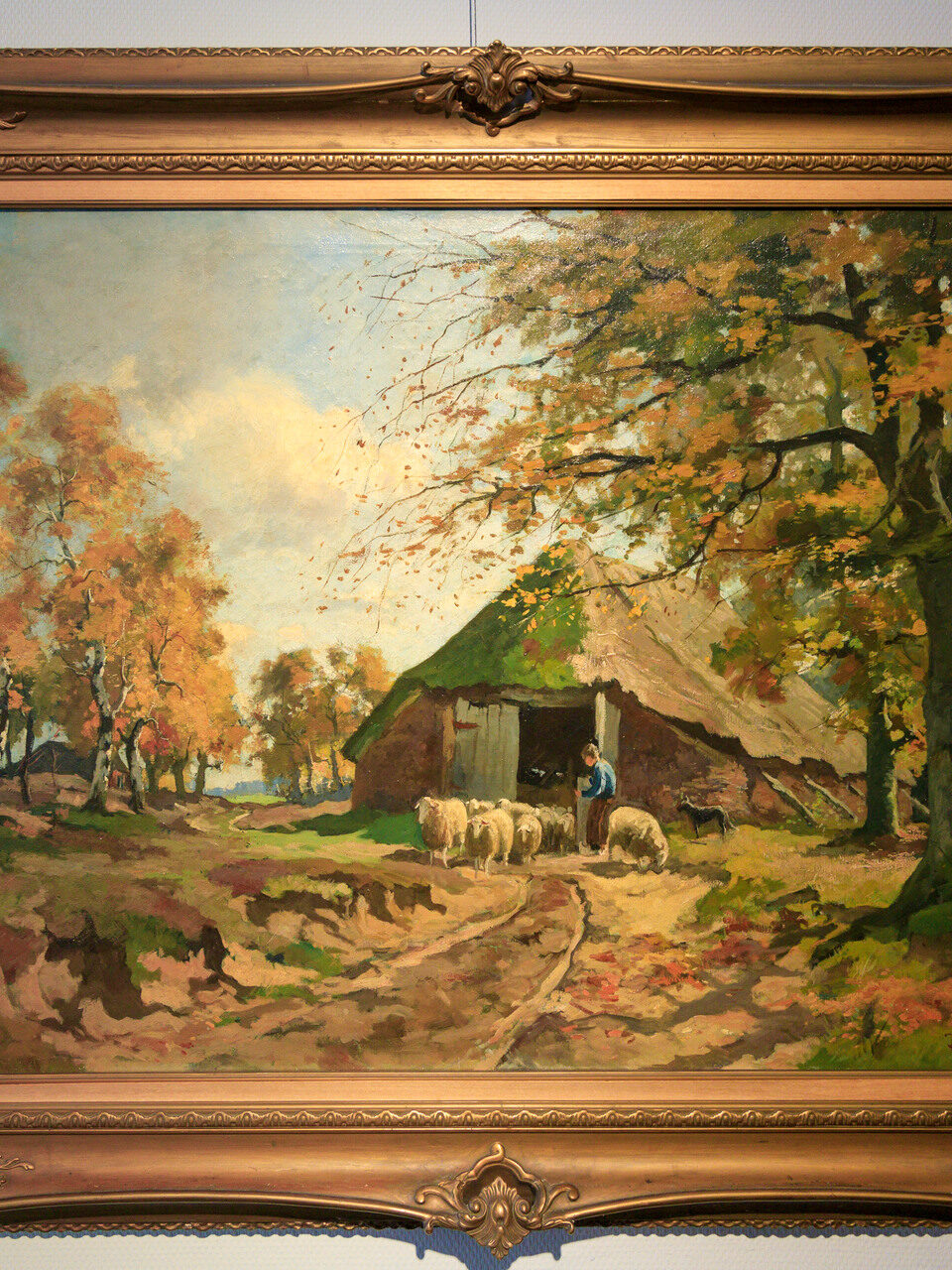 Schilderij in het Noord-Veluws Kunstmuseum