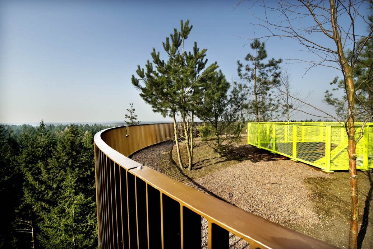 Uitzichtpunt bij de Bostoren in Putten