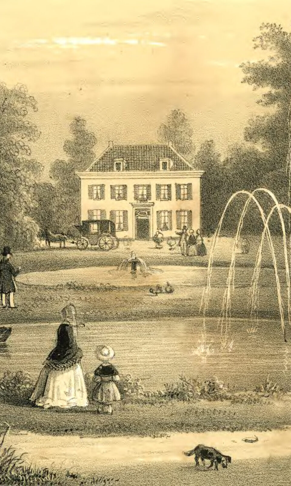 Oude foto van Park Klarenbeek