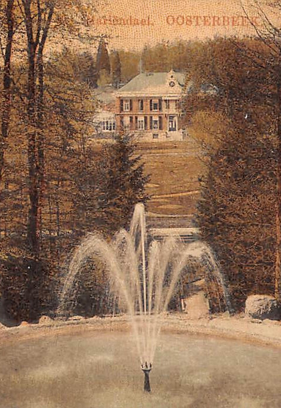 Een oude foto van landgoed Mariendaal in regio Anrhem