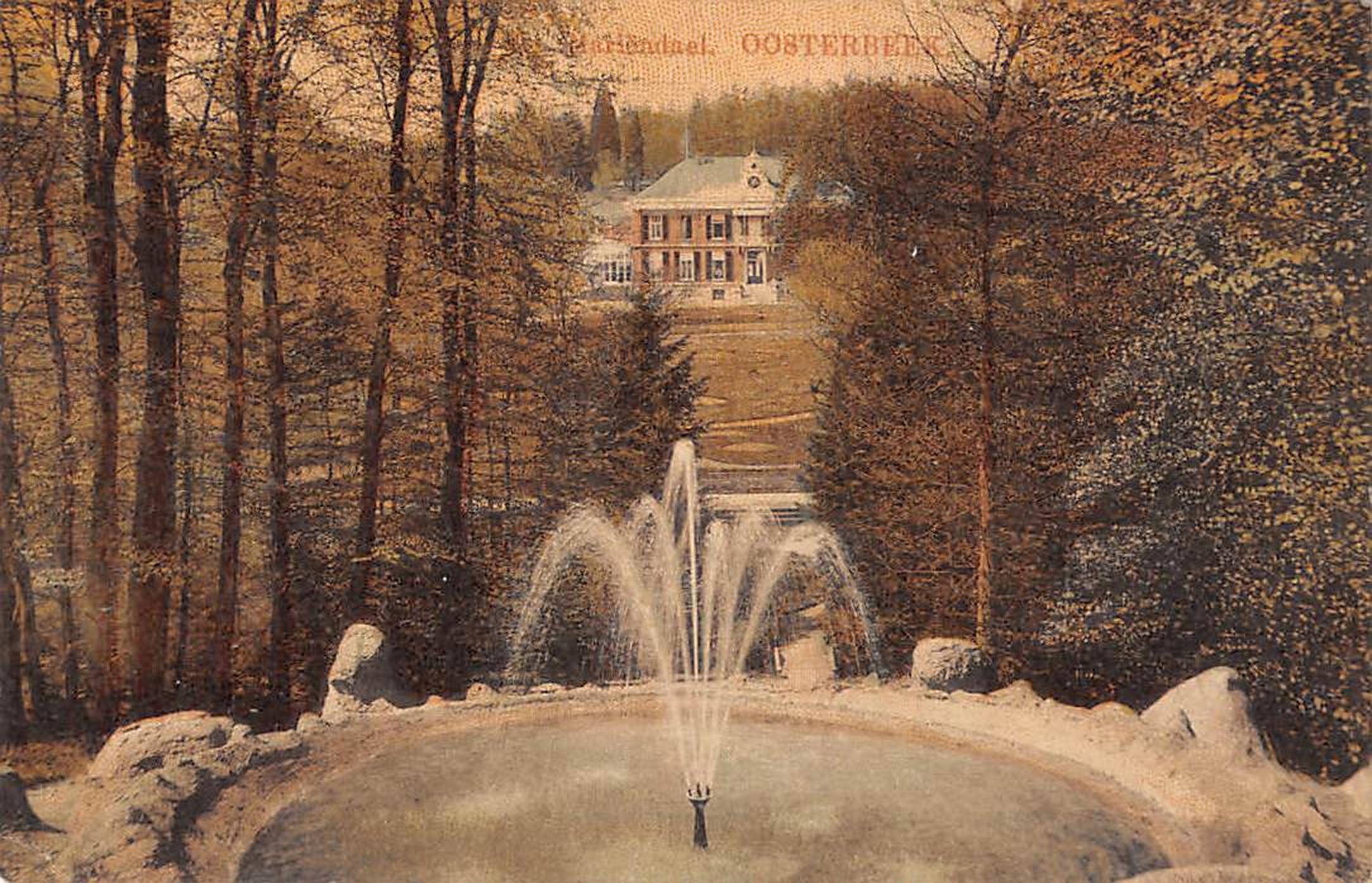 Een oude foto van landgoed Mariendaal in regio Anrhem